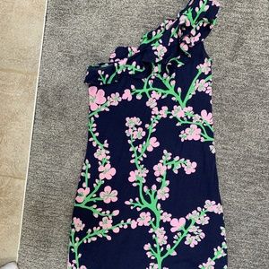 Lilly Pulitzer One Shoulder Dress